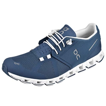 On Running Womens Cloud Mesh Denim White Trainers - Perfect for Running & Casual Wear