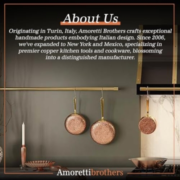 Master Culinary Arts with Amoretti Brothers Copper Colander
