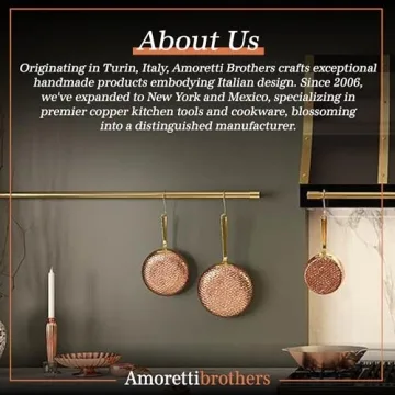 Master Culinary Arts with Amoretti Brothers Copper Colander