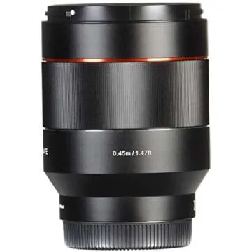 Rokinon 50mm f1.4 Lens for Sony E-Mount Photography