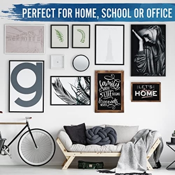 HBCY Creations 11x17 Wall Chalkboard with Magnetic Surface