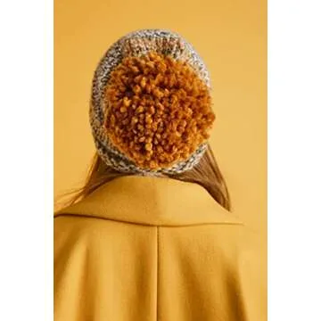 Lion Brand Yarn - Wool-Ease Thick & Quick - Prints & Stripes - 3 Pack with Pattern Cards in Color - 640-610 (Coney Island)