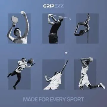 GRIPEXX Sports Hand Grip Spray (4oz)- Boost Performance, Enhance Control and Maximize Grip - for Athletes: Tennis, Football, Pole Dancing, Basketball, Baseball, Golf, etc- Natural Rosin-Based Formula