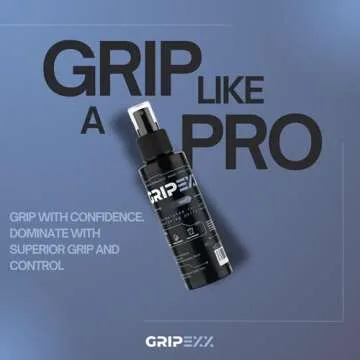 GRIPEXX Sports Hand Grip Spray (4oz)- Boost Performance, Enhance Control and Maximize Grip - for Athletes: Tennis, Football, Pole Dancing, Basketball, Baseball, Golf, etc- Natural Rosin-Based Formula