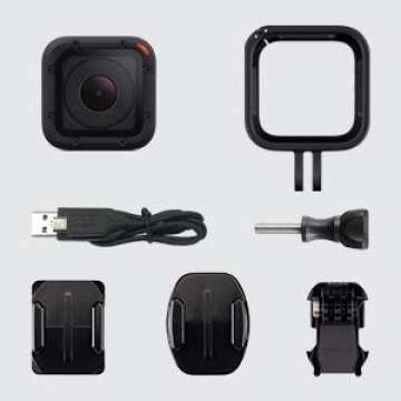 GoPro Hero Session 8.0 MP Waterproof Sports & Action Camera with Standard Housing and 2 Adhesive Mounts (Renewed)