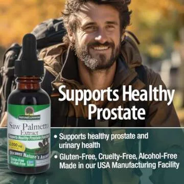 Nature's Answer Saw Palmetto Extract for Prostate Health