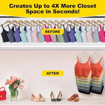 Smart Closet Organizer for Tank Tops and Bras | Space Saving