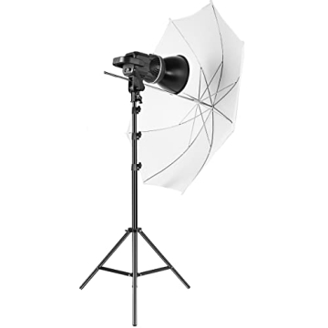 GVM 80W LED Video Light with Tripod and Umbrella for Perfect Lighting