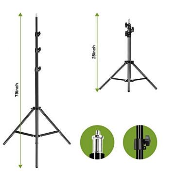 GVM 80W LED Video Light Kit for Professional Photography