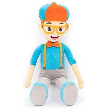 Blippi Plush Pillow Buddy - Soft Kids Character Pillow