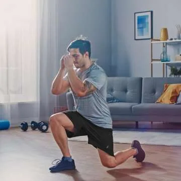 NY Threads Men's Lightweight Athletic Shorts with Pockets