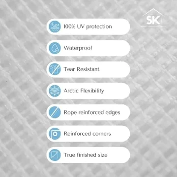 Skilcut 16 Mil Clear Poly Heavy Duty Tarp