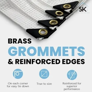 Skilcut 16 Mil Clear Poly Heavy Duty Tarp