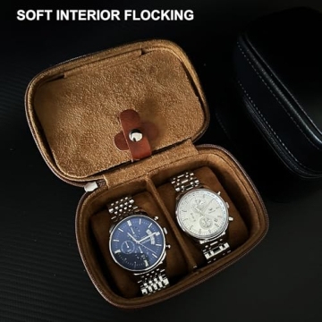 Longjet Travel Case for Watches and Jewelry Storage