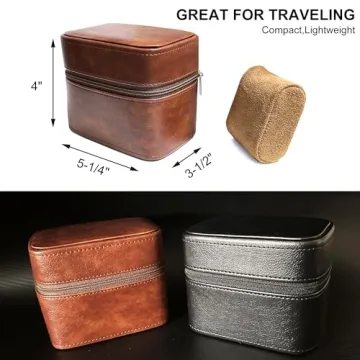 Longjet Travel Case for Watches and Jewelry Storage
