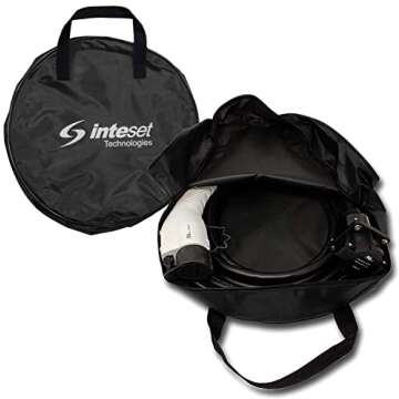 Inteset 21ft 40amp J1772 EV Extension Cord - USA Made