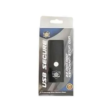 Compact Streetwise Mini Keychain Stun Gun 22 Million Volts