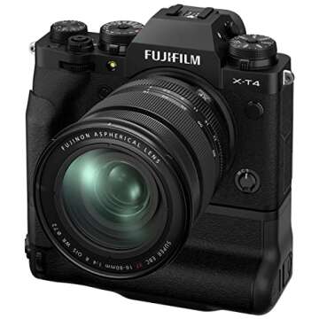 Fujifilm VG-XT4 Vertical Battery Grip for Enhanced Shooting