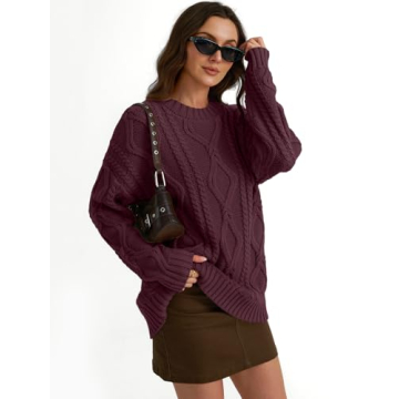 Trendy Queen Oversized Sweater for Women in 2024