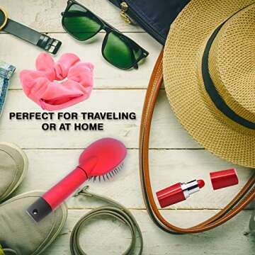 Zipper Scrunchie Safe (3 Pack) - Velvet Stasher scrunchies Compartment for Cash Cards Keys Pills Valuables | Hair bun ties Secret Pocket ponytails women Diversion safes disguise container Accessories