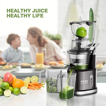 Aeitto Slow Cold Press Juicer for High Juice Yield