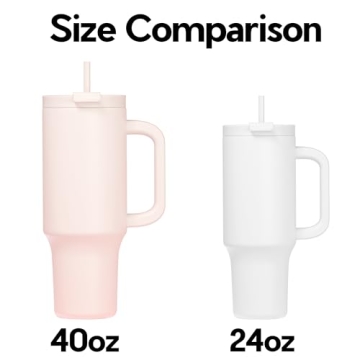 VIOLET & GALE Gigi Gifts For Grandma - Retro Collection - 40oz Insulated Tumbler with Handle, Gigi to be Christmas Gift, In My Gigi Era Cup