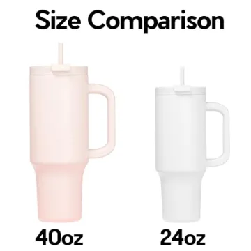 VIOLET & GALE Gigi Gifts For Grandma - Retro Collection - 40oz Insulated Tumbler with Handle, Gigi to be Christmas Gift, In My Gigi Era Cup