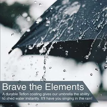 RainPlus Gray Windproof Travel Umbrella - Compact, Automatic, Folding and Portable - Umbrellas For Rain for Men and Women - Car, Backpack, Purse, Strong & Wind Resistant