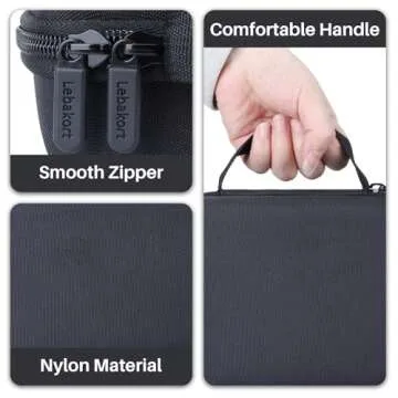 Lebakort Storage Case for Zoom PodTrak P4 Recorder