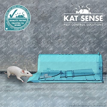Kat Sense Large Humane Rat Traps for Eco-Friendly Pest Control