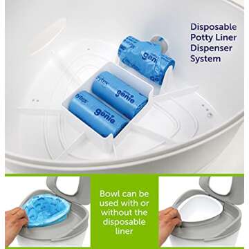 Playtex Baby Potty Genie Liner Refill Bags 2 Pack