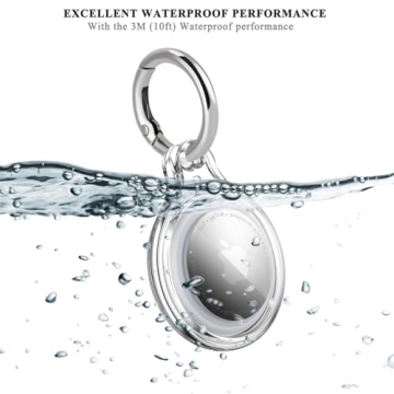 COOLQO Waterproof AirTag Holder for Adventure Seekers