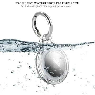 COOLQO Waterproof AirTag Holder for Adventure Seekers