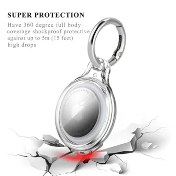 COOLQO Waterproof AirTag Holder for Adventure Seekers