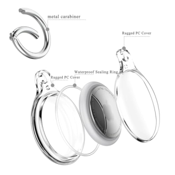 COOLQO Waterproof AirTag Holder for Adventure Seekers