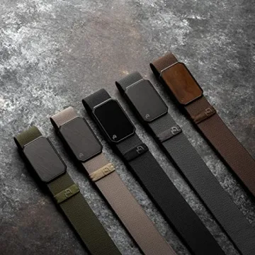 Groove Life Black Belt for Men with Magnetic Buckle