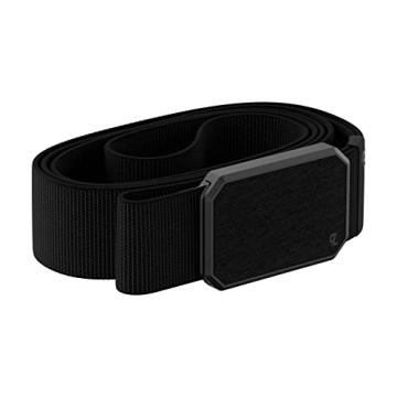 Groove Life Black Belt for Men with Magnetic Buckle