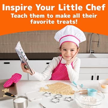 Kids Cooking Chef Set for Pretend Play and Learning