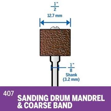 Dremel 407 1/2" Sanding Band, 60 Grit