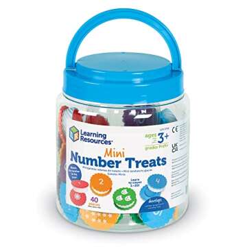 Learning Resources Mini Number Treats Toddler Learning Toy
