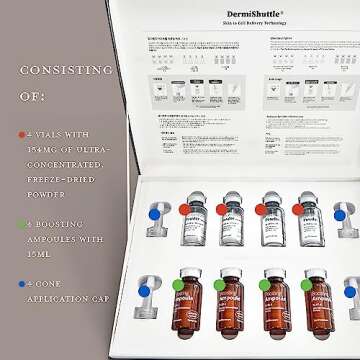 JEU'DEMEURE Collagen, Peptide, Hyaluronic Acid Serum, Instant Face Lift Korean skin care Serum for Anti-Aging, Microneedling, Skin-Firming, Brightening, Hydrating for Face & Eye (without microneedle)