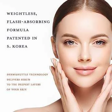 JEU'DEMEURE Collagen, Peptide, Hyaluronic Acid Serum, Instant Face Lift Korean skin care Serum for Anti-Aging, Microneedling, Skin-Firming, Brightening, Hydrating for Face & Eye (without microneedle)