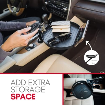 Macally Adjustable Car Tray Table - Perfect Food Companion