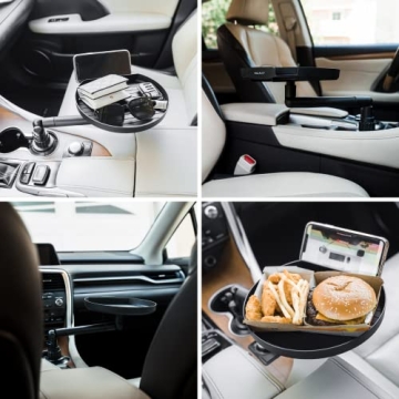 Macally Adjustable Car Tray Table - Perfect Food Companion