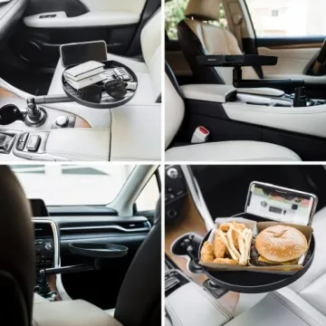 Macally Adjustable Car Tray Table - Perfect Food Companion