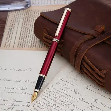 BEILUNER Luxury Fountain Pen 24K Gold Nib Elegant Gift