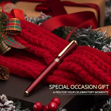 BEILUNER Luxury Fountain Pen 24K Gold Nib Elegant Gift