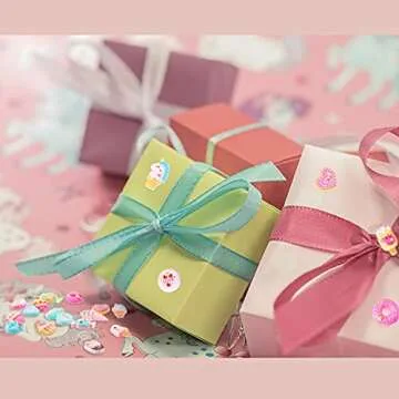 200 Mixed Candy Charms for DIY Crafts and Scrapbooking