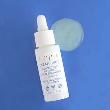 Face Serum by Pacifica - Clean Shot Granactive Retinoid 5% Solution – Anti-Aging Facial Serum with Advanced Retinoid Complex for Fine Lines & Smoother Texture, Vegan & Cruelty-Free, 0.8 Oz