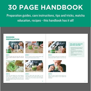 Jade Leaf Matcha Modern Starter Set with Electric Whisk